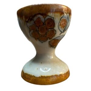 Ken Edwards Egg Cup El Palomar Blue Bird Butterfly Pottery